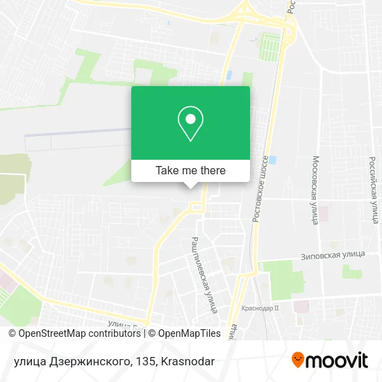улица Дзержинского, 135 map