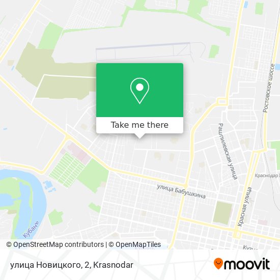 улица Новицкого, 2 map