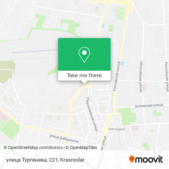 улица Тургенева, 221 map