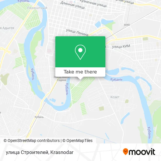 улица Строителей map