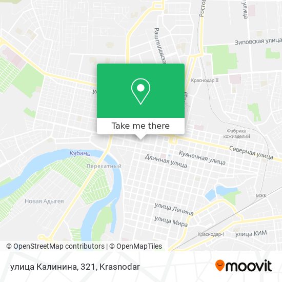 улица Калинина, 321 map