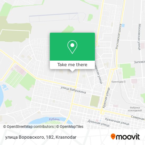 улица Воровского, 182 map