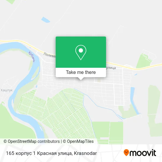 165 корпус 1 Красная улица map