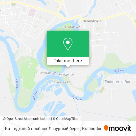 Коттеджный посёлок Лазурный берег map