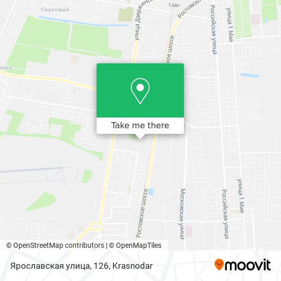 Ярославская улица, 126 map
