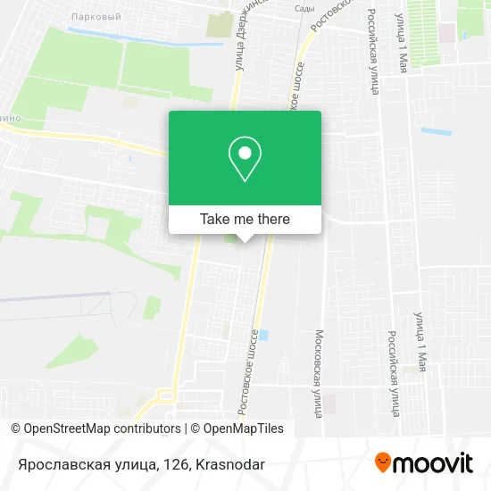Ярославская улица, 126 map