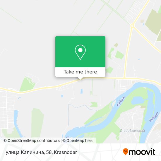 улица Калинина, 58 map