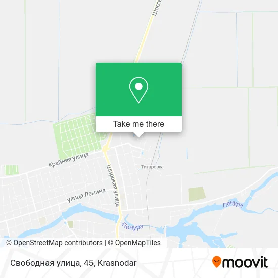 Свободная улица, 45 map