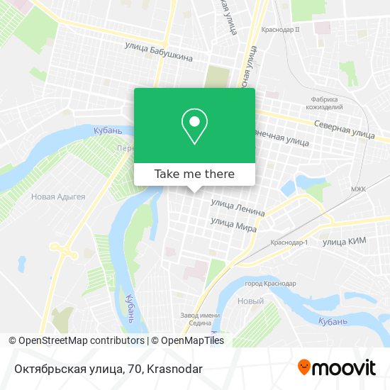 Октябрьская улица, 70 map