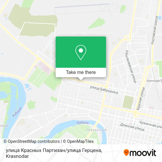 улица Красных Партизан / улица Герцена map