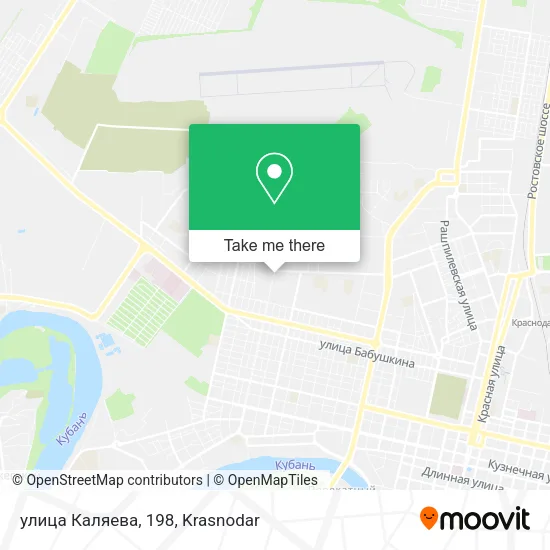 улица Каляева, 198 map