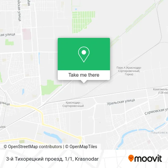 3-й Тихорецкий проезд, 1/1 map
