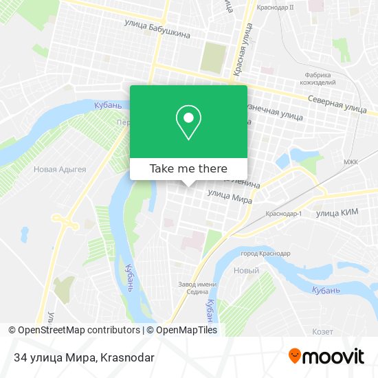 34 улица Мира map