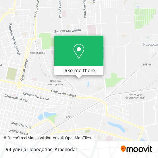 94 улица Передовая map
