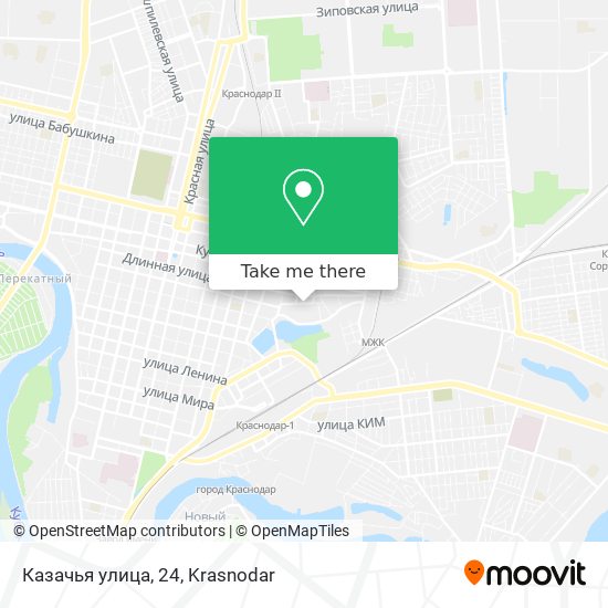 Казачья улица, 24 map