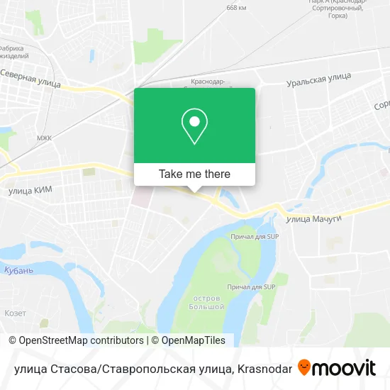 улица Стасова / Ставропольская улица map
