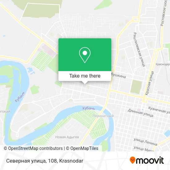Северная улица, 108 map