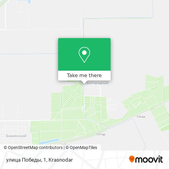 улица Победы, 1 map
