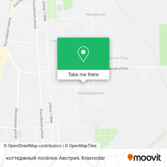 коттеджный посёлок Австрия map