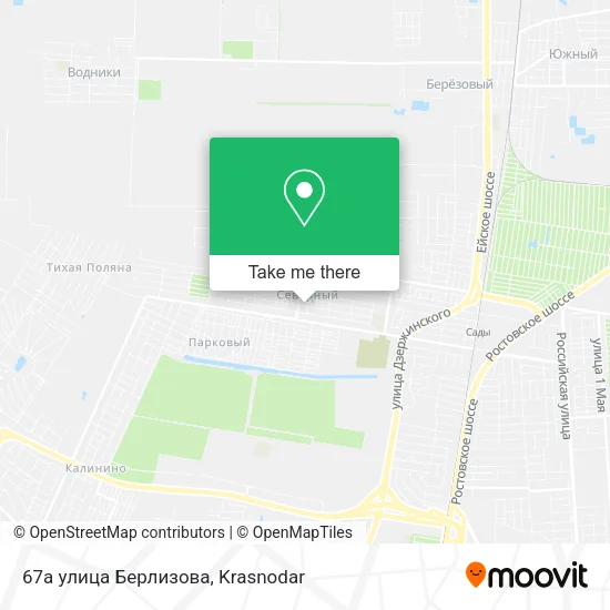67а улица Берлизова map