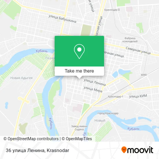 36 улица Ленина map