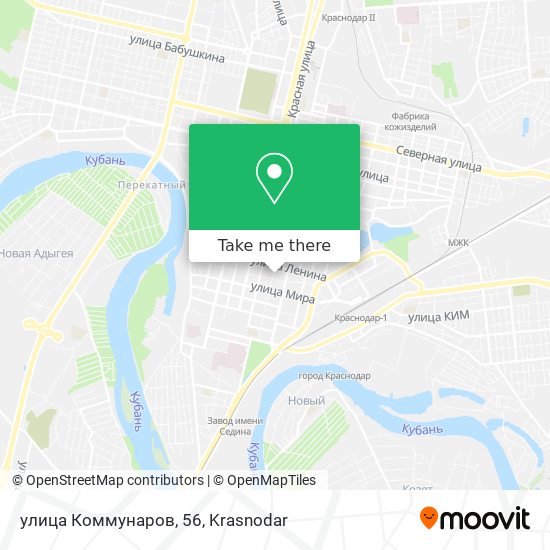 улица Коммунаров, 56 map