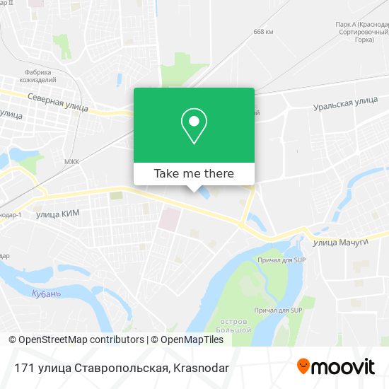 171 улица Ставропольская map