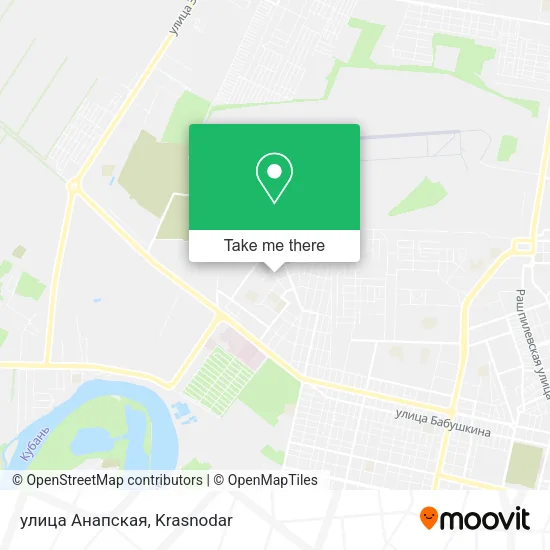 улица Анапская map