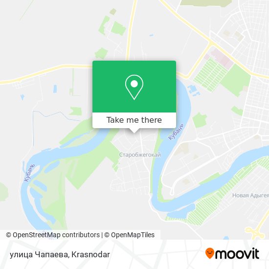 улица Чапаева map