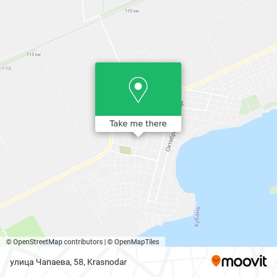 улица Чапаева, 58 map