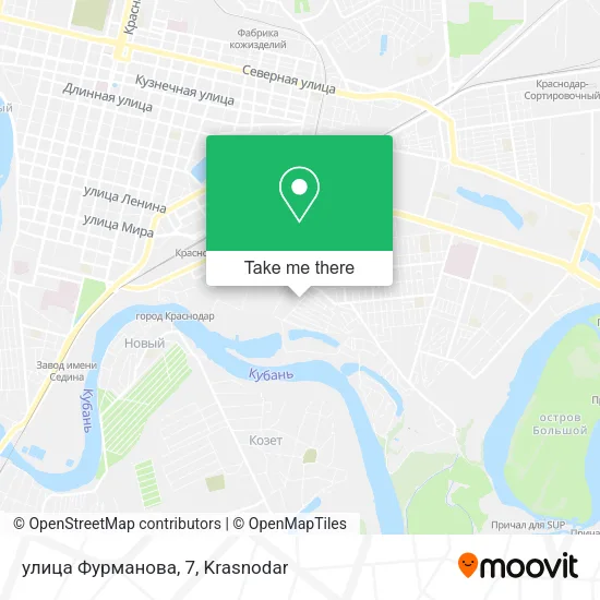улица Фурманова, 7 map