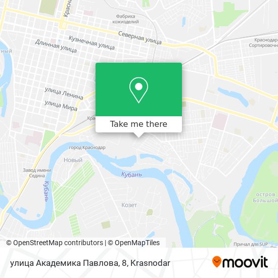 улица Академика Павлова, 8 map