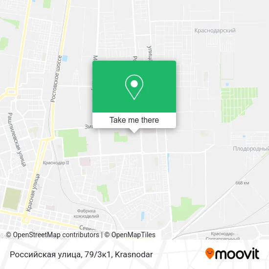 Российская улица, 79/3к1 map