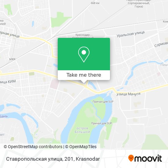 Ставропольская улица, 201 map