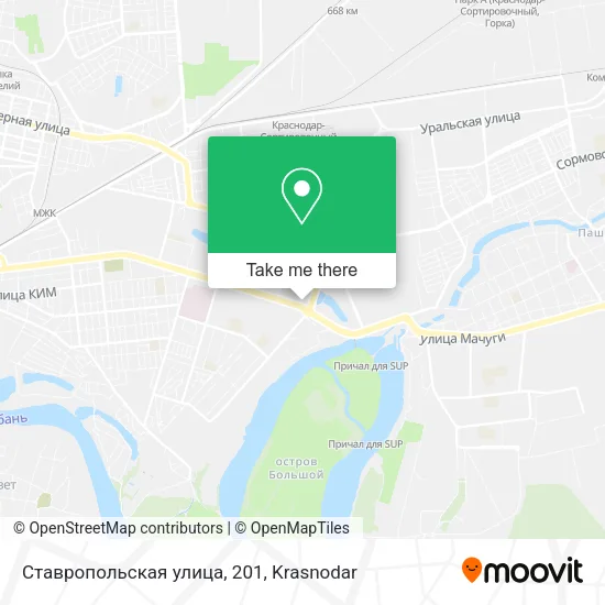 Ставропольская улица, 201 map
