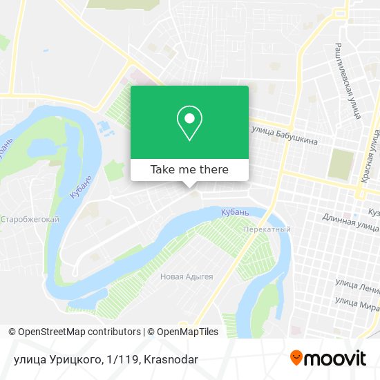 улица Урицкого, 1/119 map