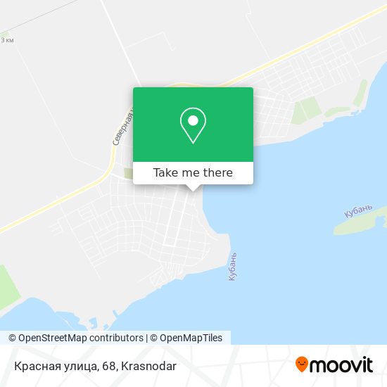 Красная улица, 68 map