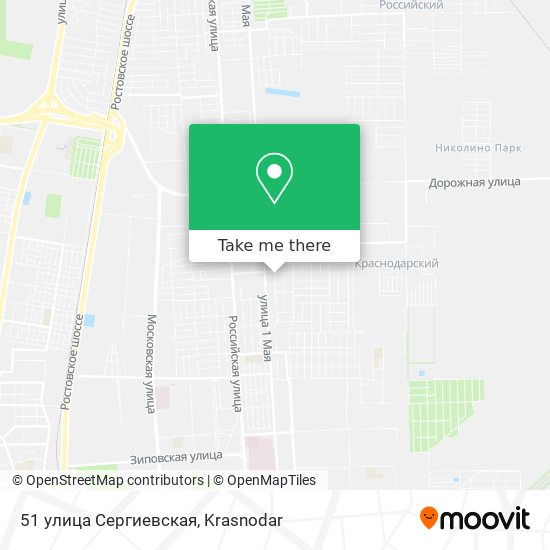 51 улица Сергиевская map