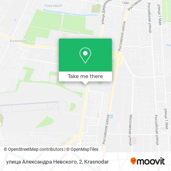 улица Александра Невского, 2 map