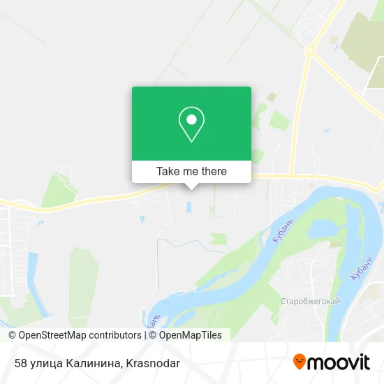 58 улица Калинина map