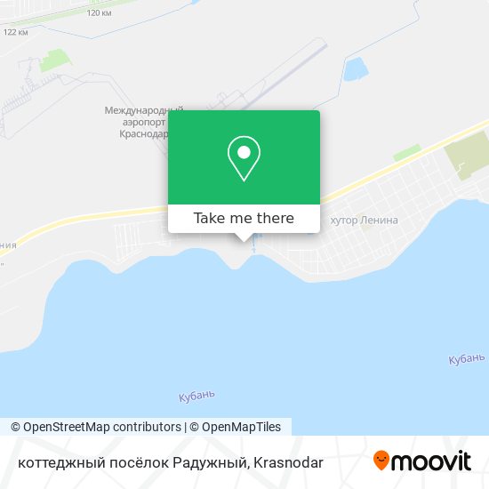 коттеджный посёлок Радужный map
