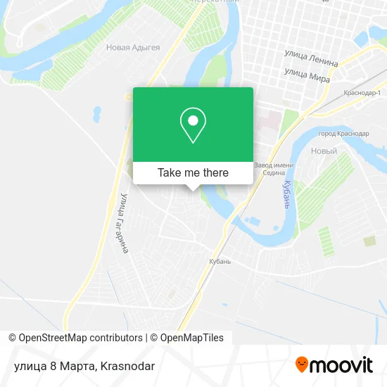 улица 8 Марта map