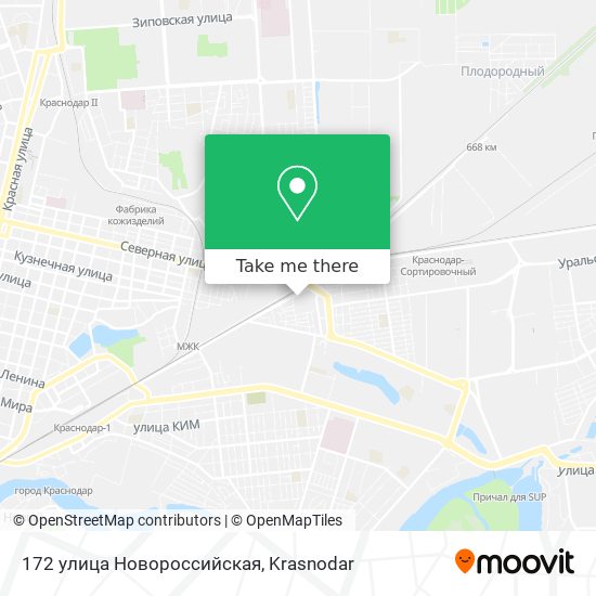 172 улица Новороссийская map
