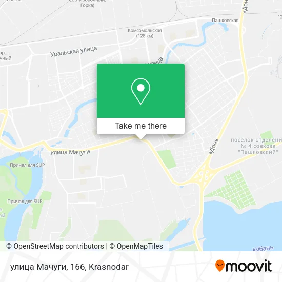 улица Мачуги, 166 map
