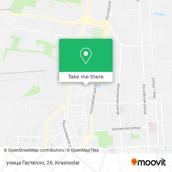 улица Гастелло, 26 map