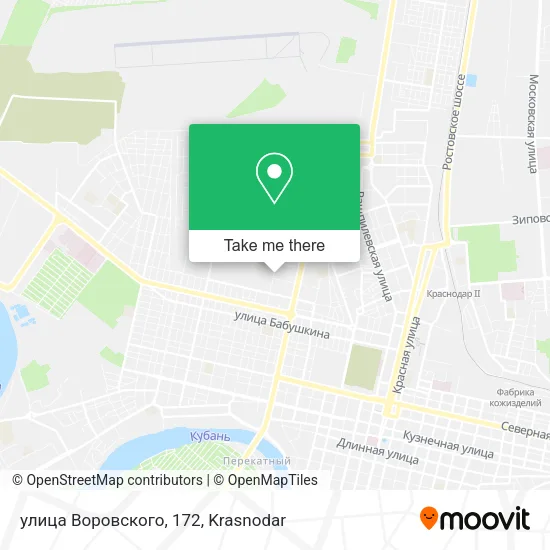улица Воровского, 172 map