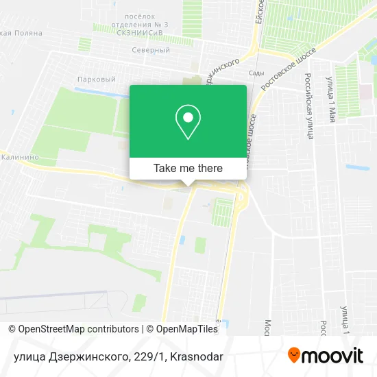 улица Дзержинского, 229/1 map