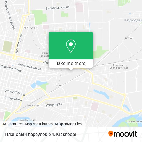 Плановый переулок, 24 map