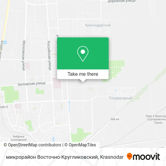 микрорайон Восточно-Кругликовский map