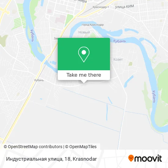 Индустриальная улица, 18 map